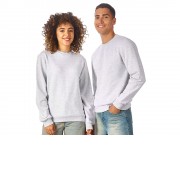 Свитшот Monaco унисекс, белый меланж