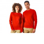 Свитшот Motion унисекс с начесом, красный
