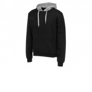 Толстовка с капюшоном Amsterdam мужская, черный/серый меланж