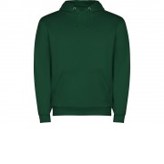 Толстовка с капюшоном Capucha мужская, бутылочный зеленый
