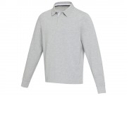 Clyde толстовка-поло унисекс для регби - Серый яркий