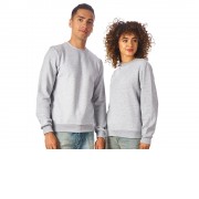 Свитшот Monaco унисекс, серый меланж