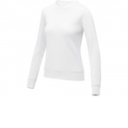 Женский свитер Zenon с круглым вырезом, белый