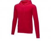 Мужская толстовка на молнии Theron, красный