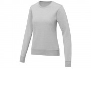 Женский свитер Zenon с круглым вырезом, серый яркий