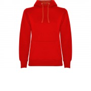 Толстовка с капюшоном Urban женская, красный