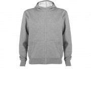 Толстовка на молнии Montblanc детская, серый меланж