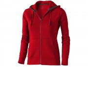 Толстовка Arora женская с капюшоном, красный