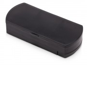 Таблетница с отделением для пластырей Treat, темно-серый