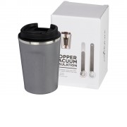 Герметичная медная вакуумная термокружка Thor объемом 360 мл, серый