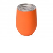 Термокружка Sense Gum soft-touch, 370мл, оранжевый