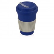 Термокружка Muffin из натуральных волокон, темно-синий