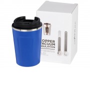 Герметичная медная вакуумная термокружка Thor объемом 360 мл, cиний