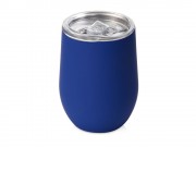 Термокружка Sense Gum, soft-touch, непротекаемая крышка, 370мл, синий