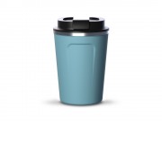 Термокружка CAFe COMPACT, 380 мл, голубой