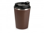 Термокружка CAFe COMPACT, 380 мл, коричневый