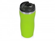Термокружка Mony Steel 350 мл, soft touch, зеленое яблоко