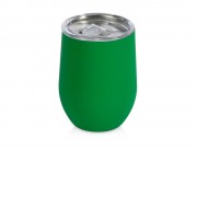 Термокружка Sense Gum, soft-touch, непротекаемая крышка, 370мл, зеленый (Р)