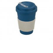 Термокружка Muffin из натуральных волокон, бензиновый синий