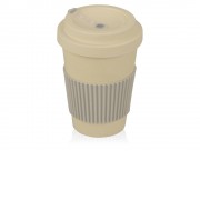 Термокружка Muffin из натуральных волокон, бежевый