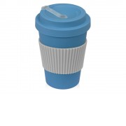 Термокружка Muffin из натуральных волокон, голубой