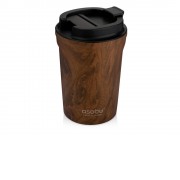 Термокружка CAFe COMPACT, 380 мл, wood