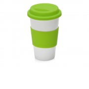 Фарфоровая кружка с двойными стенками Toronto, 300 мл, зеленое яблоко