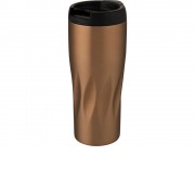 Медный термостакан объемом 450 мл с вакуумной изоляцией Waves, rose gold