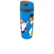 Термокружка пластиковая 450 мл Карлсон, голубой