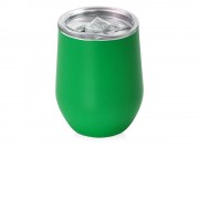 Вакуумная термокружка Sense, непротекаемая крышка, зеленый