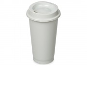 Стакан-тамблер SipGo, 400мл, серый 428С