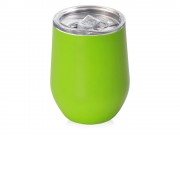 Вакуумная термокружка Sense, непротекаемая крышка, крафтовая упаковка, зеленое яблоко