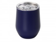 Вакуумная термокружка Sense, непротекаемая крышка, темно-синий (P)