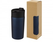 Jetta медный термостакан объемом 330 мл с вакуумной изоляцией, cиний