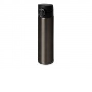 Вакуумная герметичная термокружка Inter, темно-серый, нерж. сталь