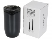 Герметичный термостакан Lagom 380 мл с медной вакуумной изоляцией, черный