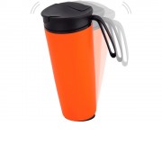 Термокружка Годс 470мл на присоске, оранжевый
