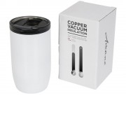 Герметичный термостакан Lagom 380 мл с медной вакуумной изоляцией, белый