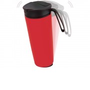 Термокружка Годс 470мл на присоске, красный