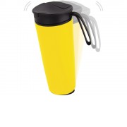 Термокружка Годс 470мл на присоске, желтый