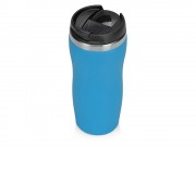 Термокружка Mony Steel 350 мл, soft touch, голубой