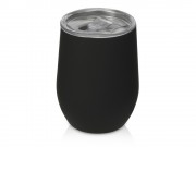 Термокружка Vacuum mug C1, soft touch, 370мл, черный