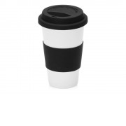 Фарфоровая кружка с двойными стенками Toronto, 300 мл, черный