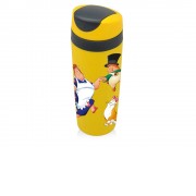 Термокружка пластиковая 450 мл Карлсон, желтый
