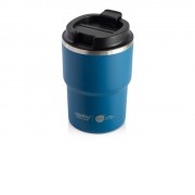 Вакуумная термокружка с внутренним керамическим покрытием Coffee Express, 360 мл, синий