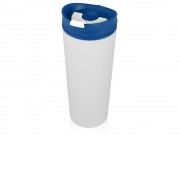 Термокружка Brite 500мл, белый/синий