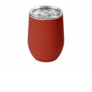 Термокружка Sense Gum, soft-touch, непротекаемая крышка, 370мл, красный