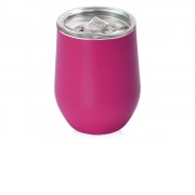 Вакуумная термокружка Sense, непротекаемая крышка, крафтовая упаковка, розовый