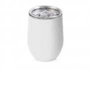 Термокружка Sense Gum, soft-touch, непротекаемая крышка, 370мл, белый