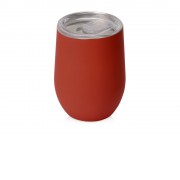 Термокружка Sense Gum soft-touch, 370мл, красный